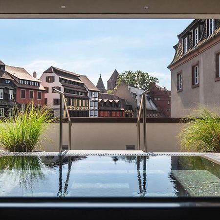 Hotel & Spa Regent Petite France Strasbourg Ngoại thất bức ảnh View from the rooftop terrace
