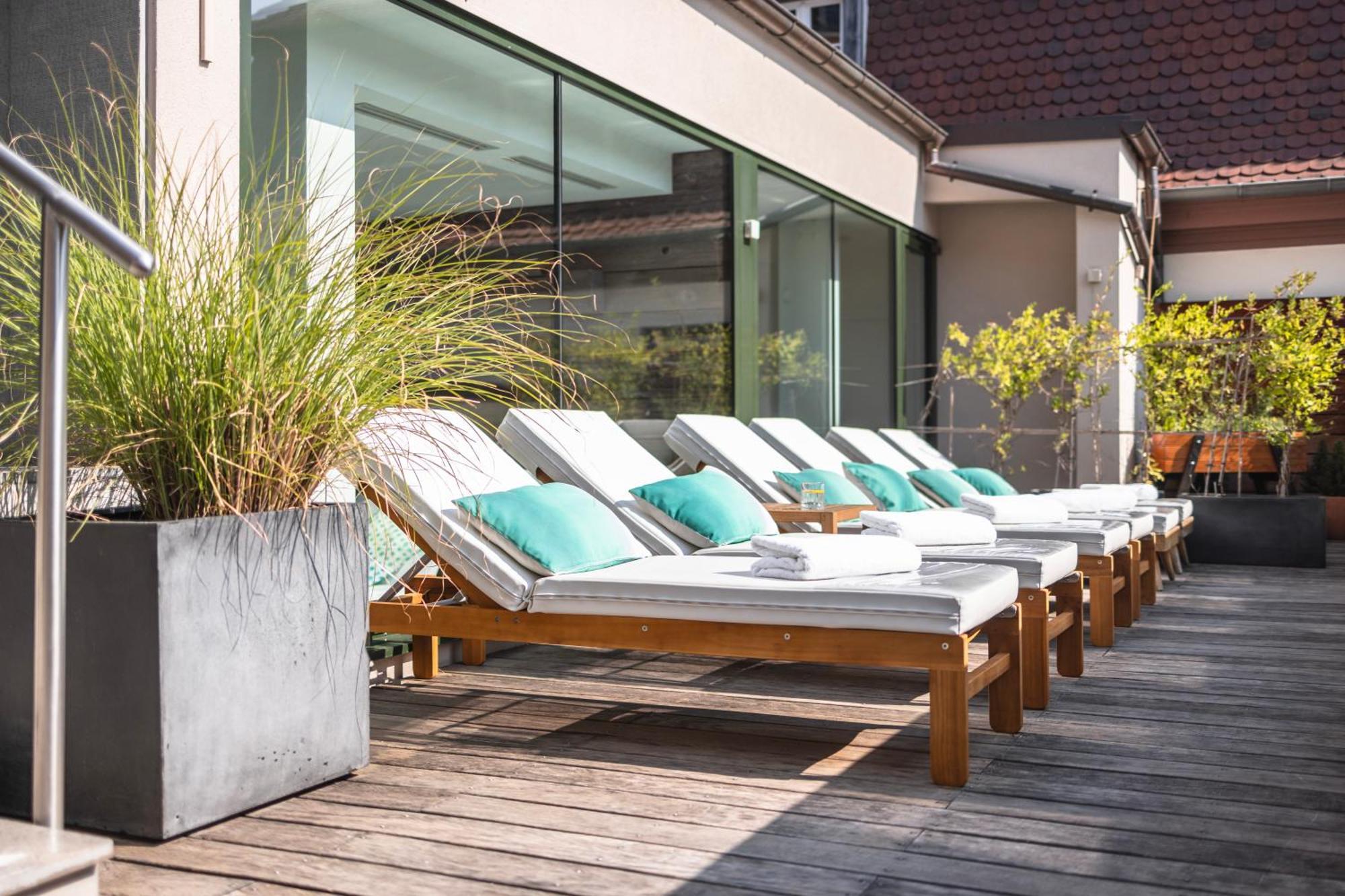 Hotel & Spa Regent Petite France Strasbourg Ngoại thất bức ảnh The rooftop terrace
